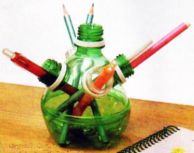 como fazer um porta-lápis de pedra