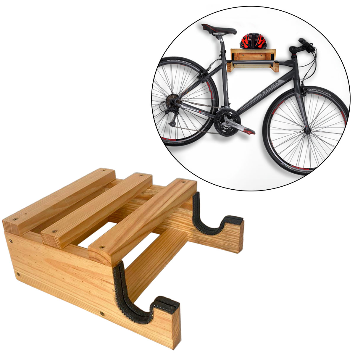 como fazer um suporte para bicicleta