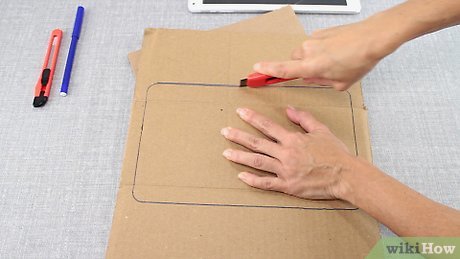 como fazer um suporte para tablet de madeira