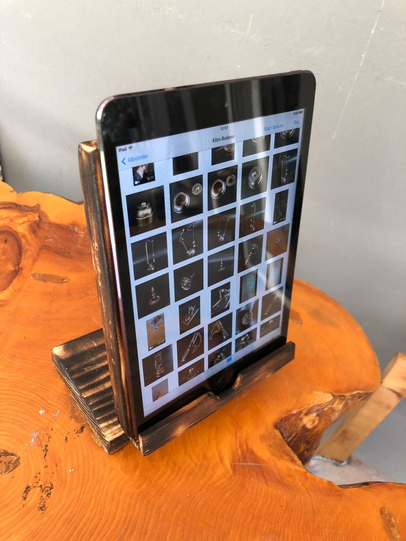 como fazer um suporte para tablet de massa de modelar