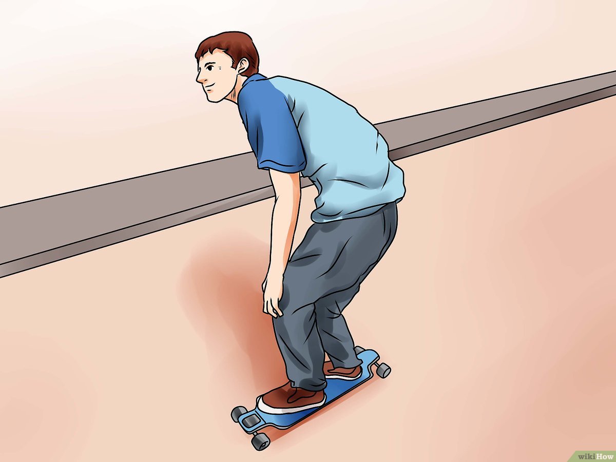 como frear o skate com segurança