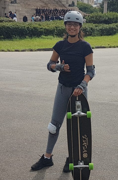 erros comuns ao frear de skate