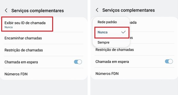 como identificar numero privado