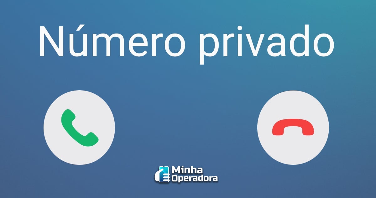 como identificar numero privado
