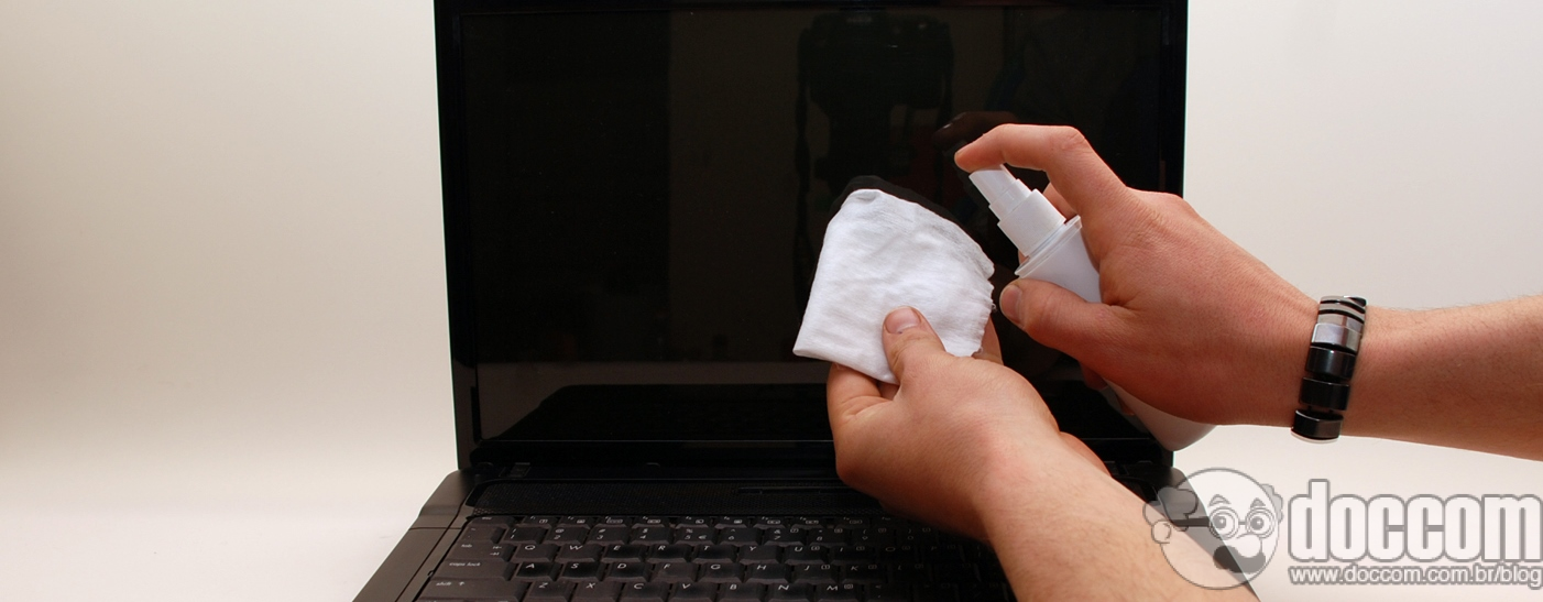 Mitos e verdades sobre a limpeza de telas de notebook