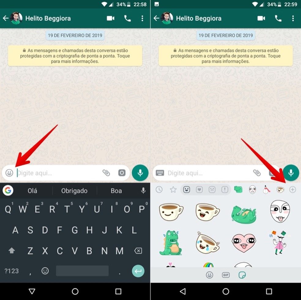 como limpar figurinhas do whatsapp