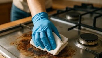 erros comuns ao limpar fogão de inox