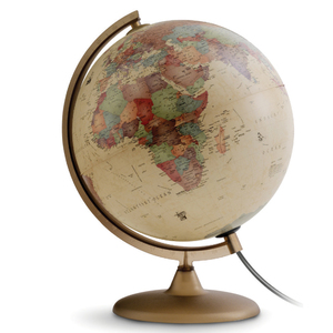 Guia completo para limpar a base de metal de um globo antigo