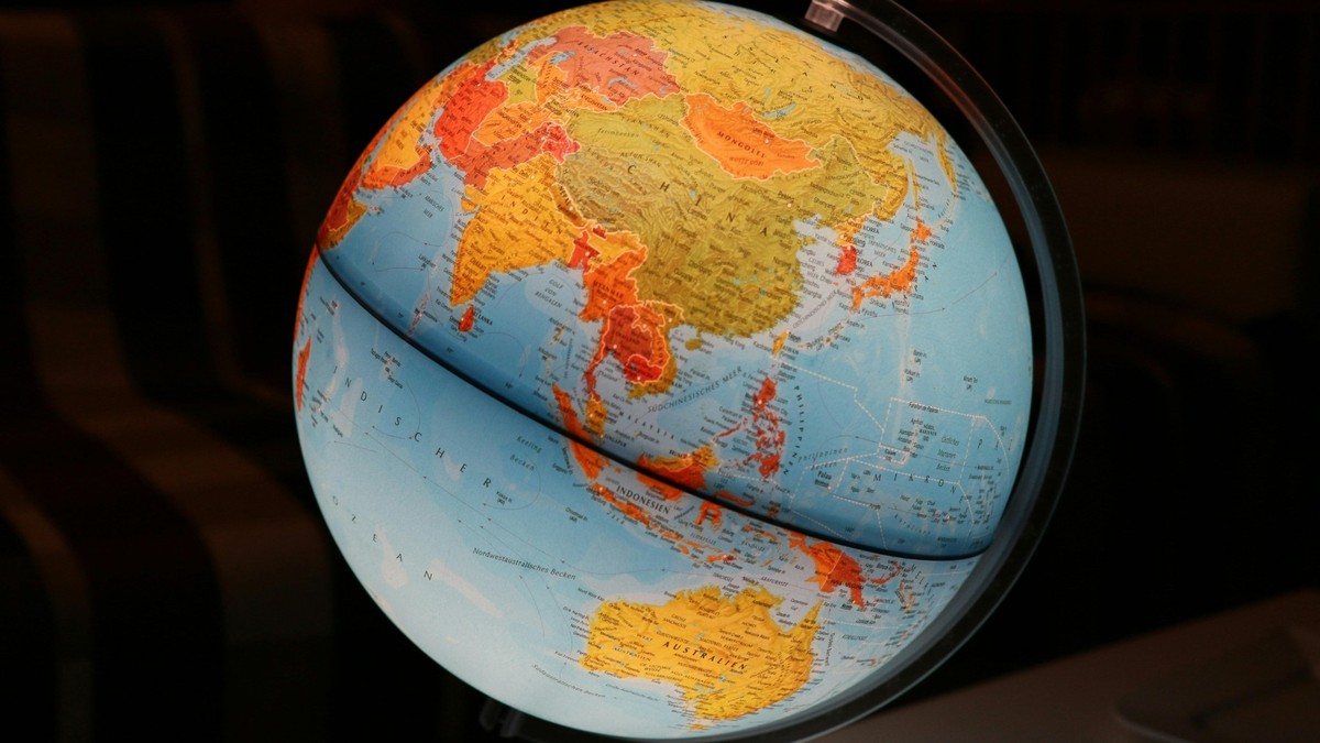 Dicas de conservação para globos terrestres vintage