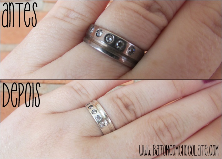 como limpar prata que escureceu