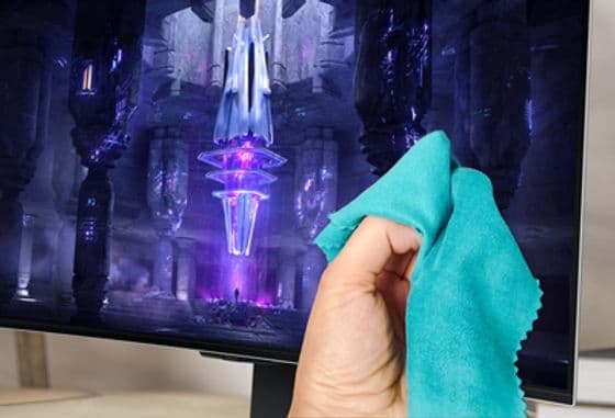 como limpar tela de monitor lcd