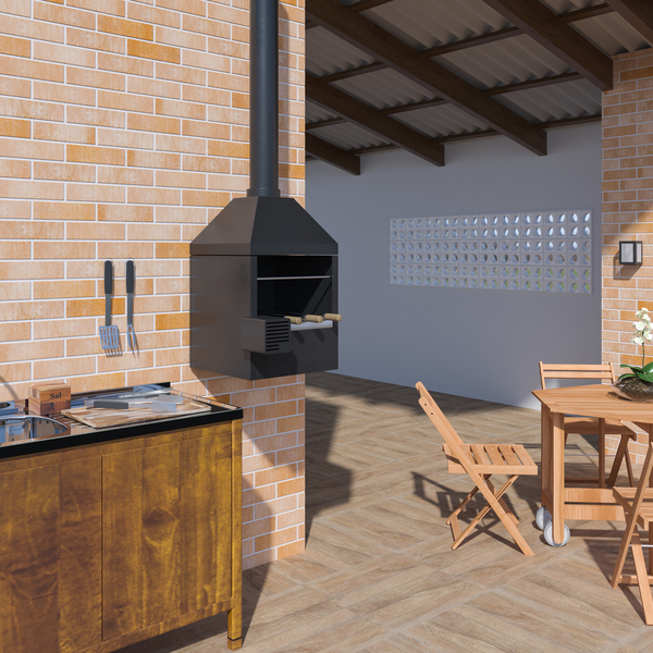 Área de Churrasco na Varanda: Otimize Cada Centímetro