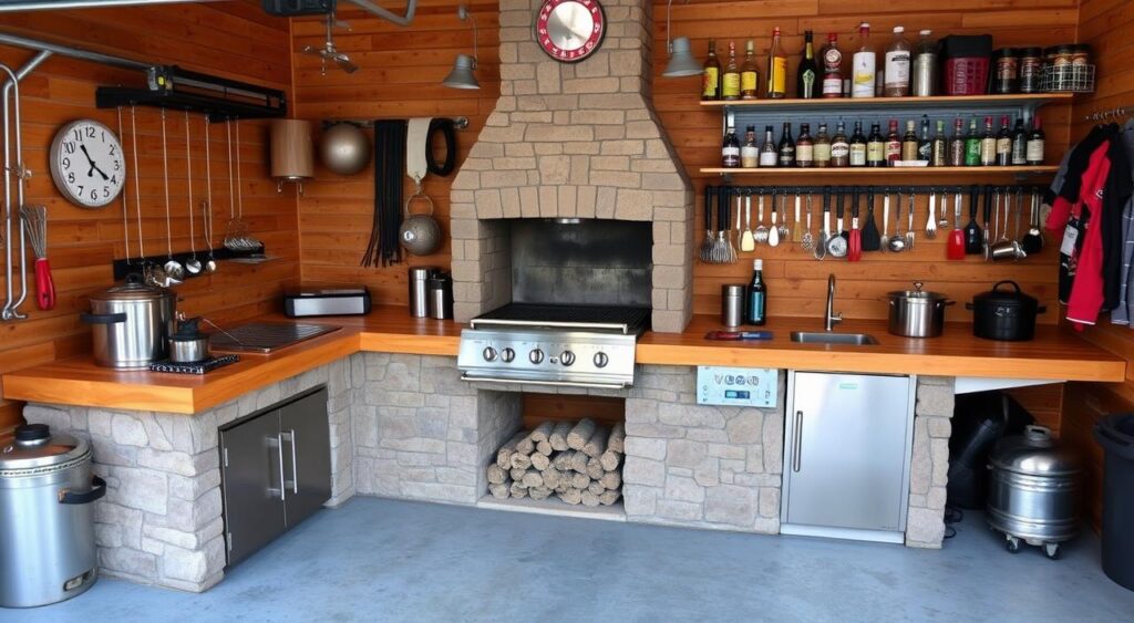 Móveis Multifuncionais: Soluções para sua Área de Churrasco Pequena