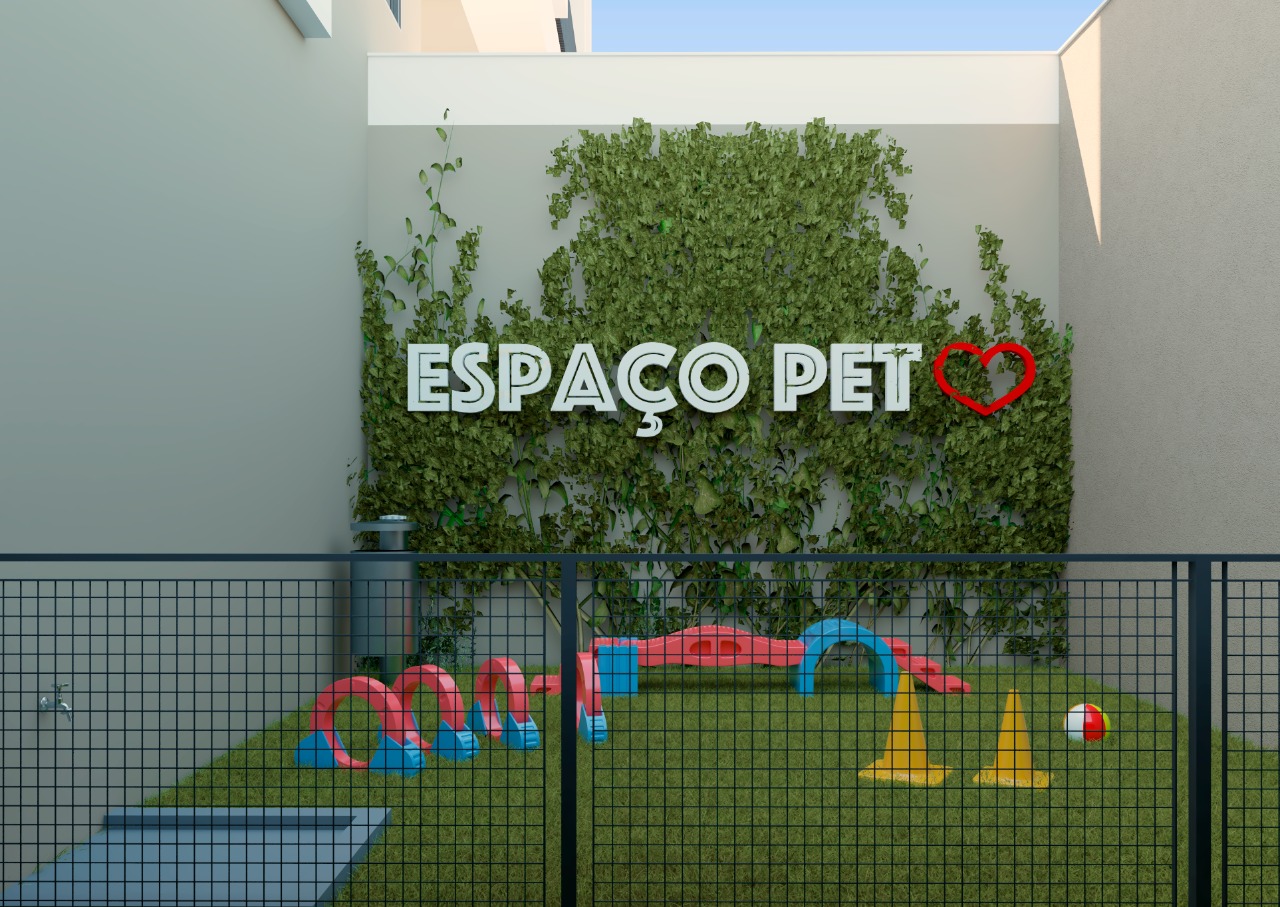 como organizar a área de lazer com espaço pet