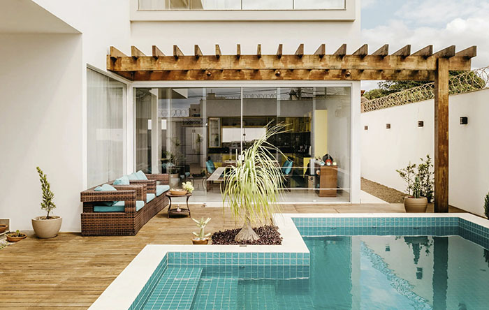 como organizar a área de lazer com espaço pet