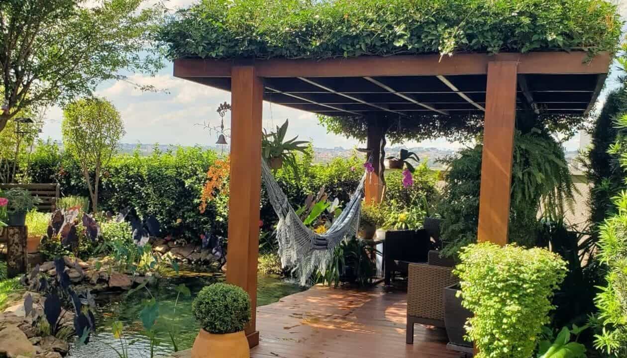 Decoração de Pergolado: Plantas