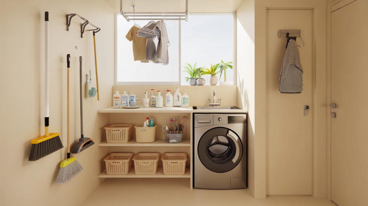 Ganchos Adesivos vs. Parafusados: Qual a Melhor Opção para Sua Lavanderia?