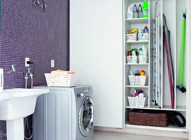 Guia completo de móveis planejados para otimizar sua lavanderia