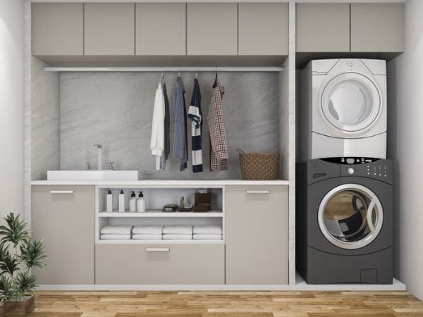 10 dicas para otimizar espaços pequenos na lavanderia com nichos