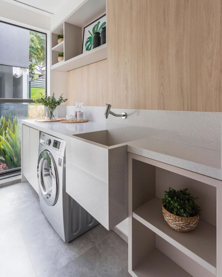 como organizar a área de serviço externa