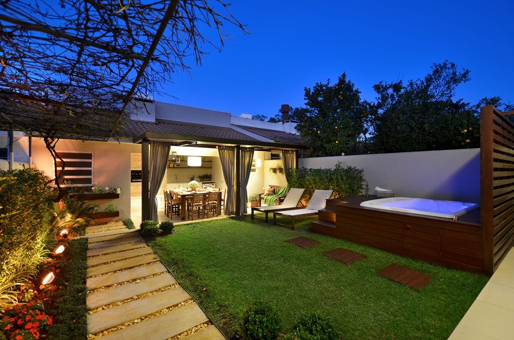 como organizar a área externa