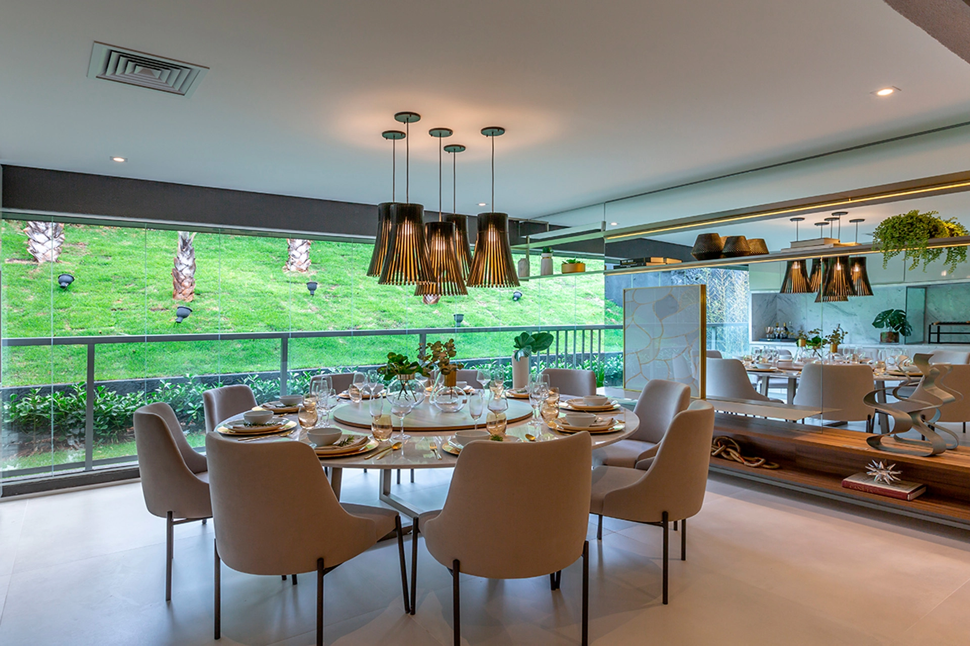 erros comuns ao organizar área gourmet grande