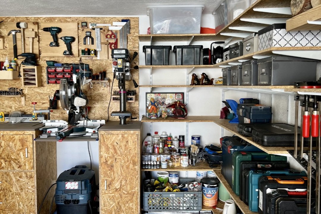 ideias criativas para organizar garagem pequena com pouco dinheiro
