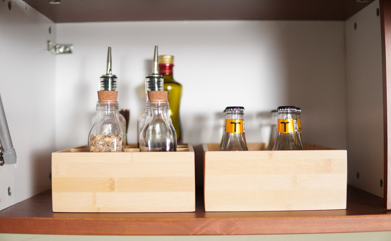 como organizar a gaveta de bebidas