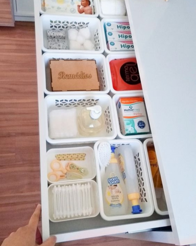 como organizar a gaveta de fotos reveladas