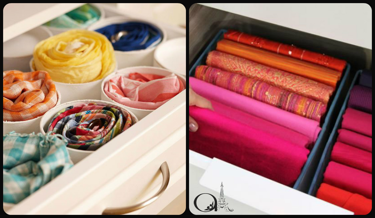 Organização de Lenços por Cor: Guia Completo