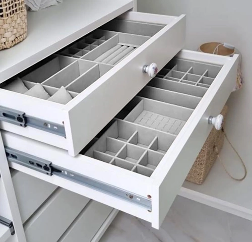 como organizar a gaveta de relógios