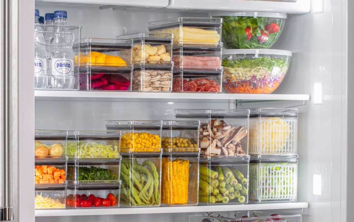 como organizar a geladeira para a semana