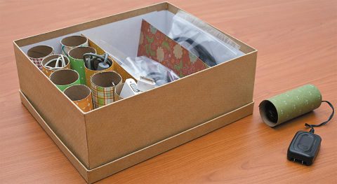 como organizar cabos e carregadores