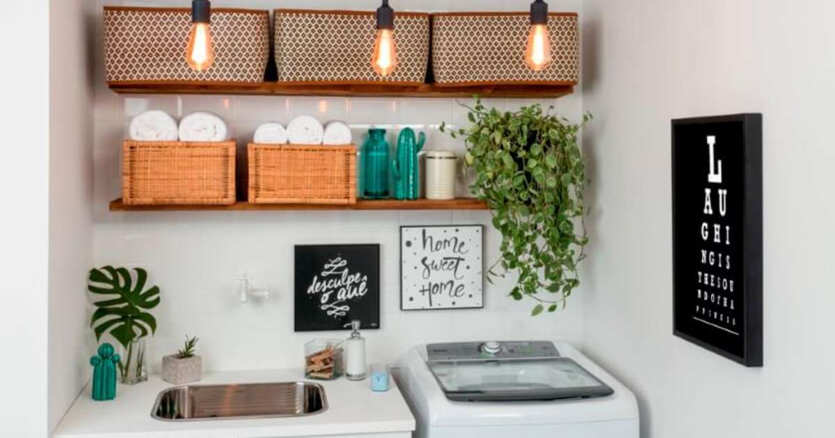 DIY: Prateleiras e Nichos Criativos para sua Lavanderia Compacta