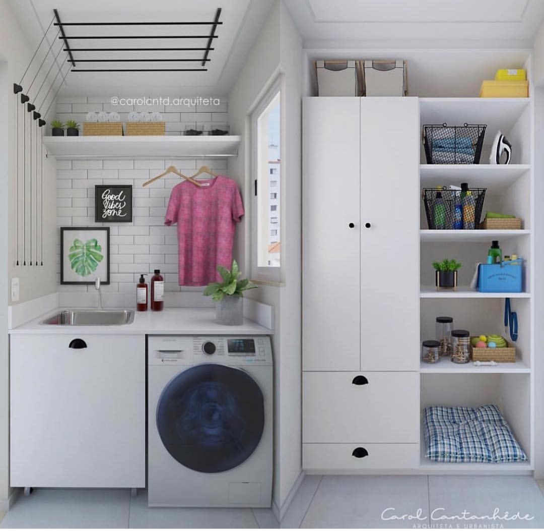 Como Escolher Móveis Planejados para Otimizar sua Área de Serviço