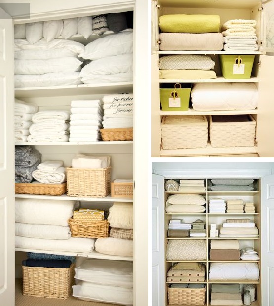 como organizar o armário de roupas de banho de casal