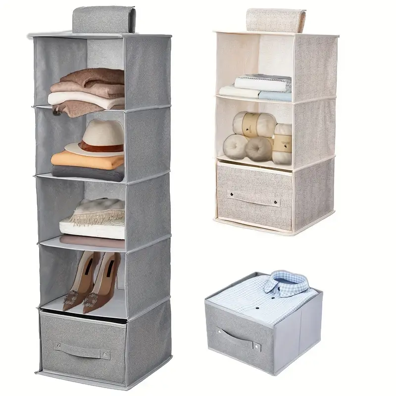 como organizar o armário de sapatos suspenso