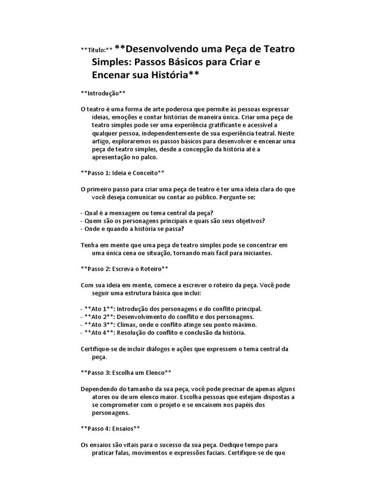 peça de teatro profissional vs amadora