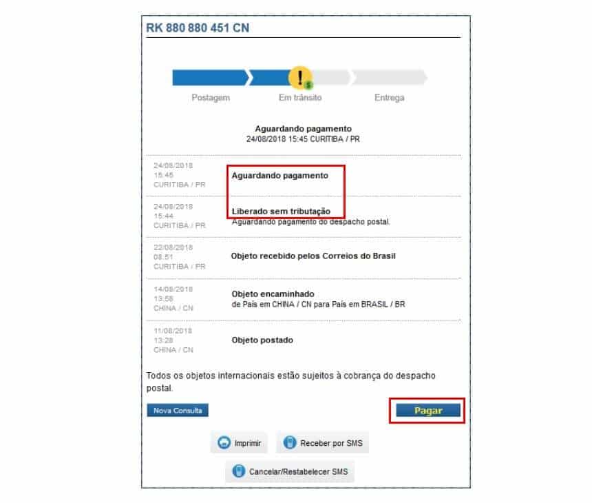 O que fazer se sua encomenda da China for taxada