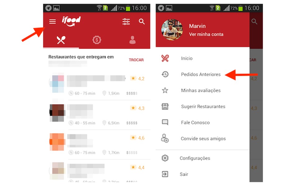 como rastrear pedido no ifood