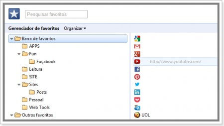 Dicas para importar e exportar favoritos entre navegadores