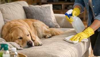 Guia Completo dos Melhores Produtos para Tirar Cheiro de Xixi de Cachorro do Sofá