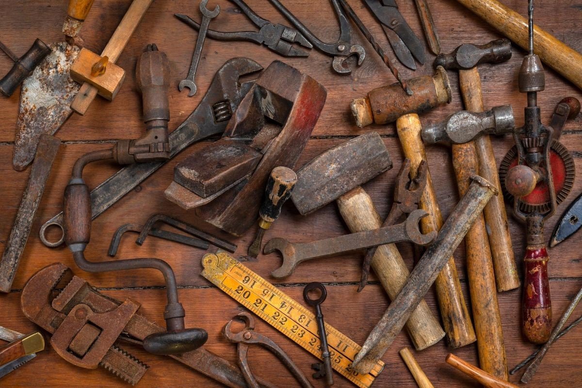 como tirar ferrugem de ferramentas