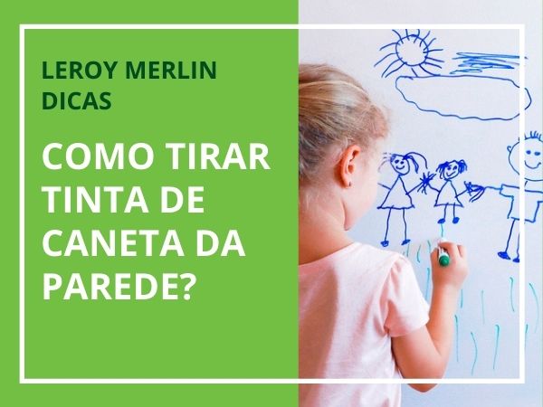 como tirar mancha de caneta da parede