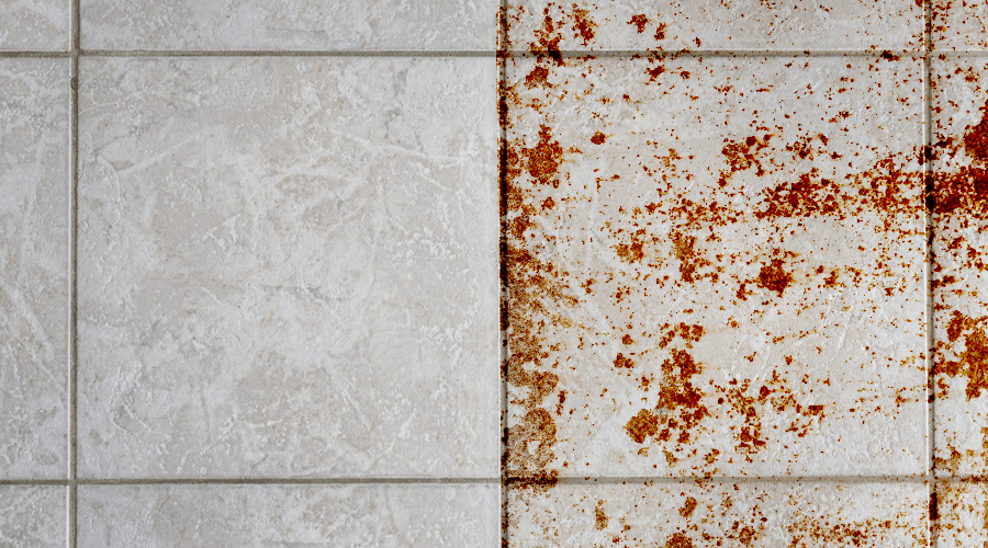 como tirar mancha de ferrugem de piso