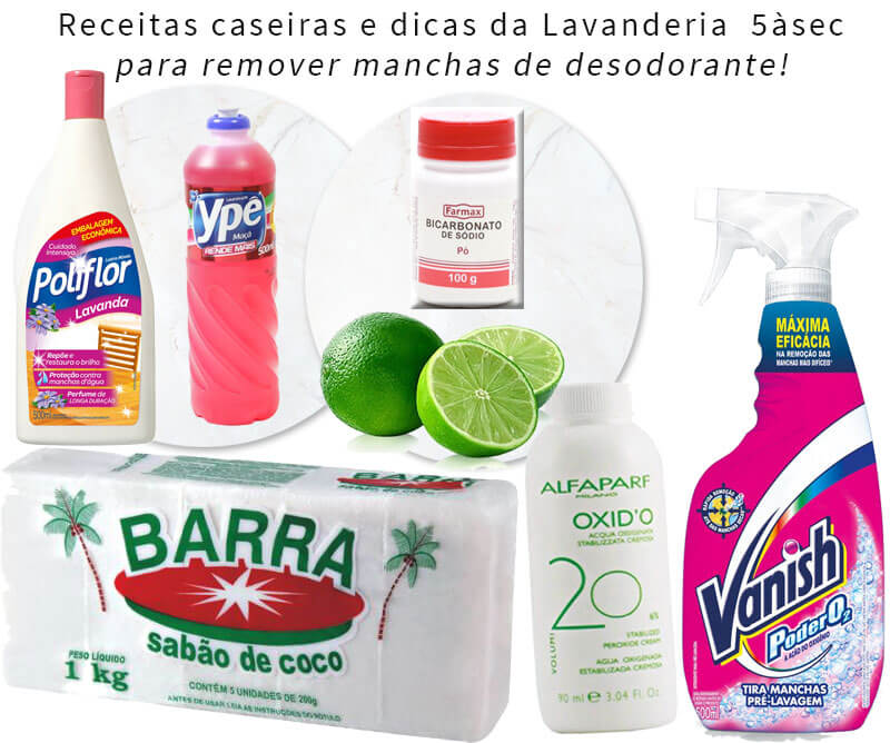 Cuidados específicos para tirar manchas de desodorante de tecidos delicados