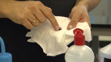 Como limpar carimbos artesanais