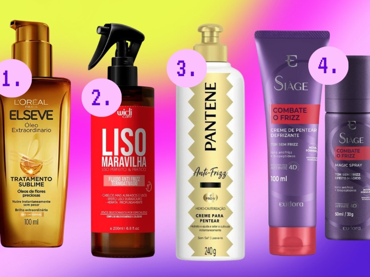 como tirar o frizz do cabelo