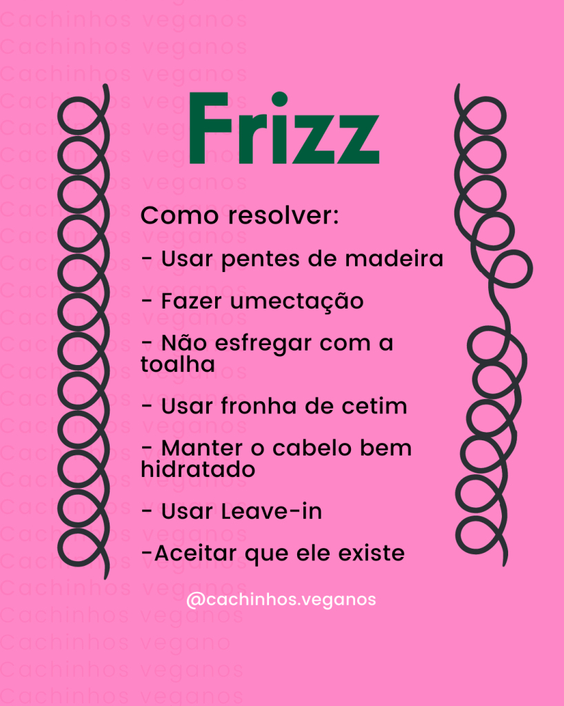 como tirar o frizz do cabelo