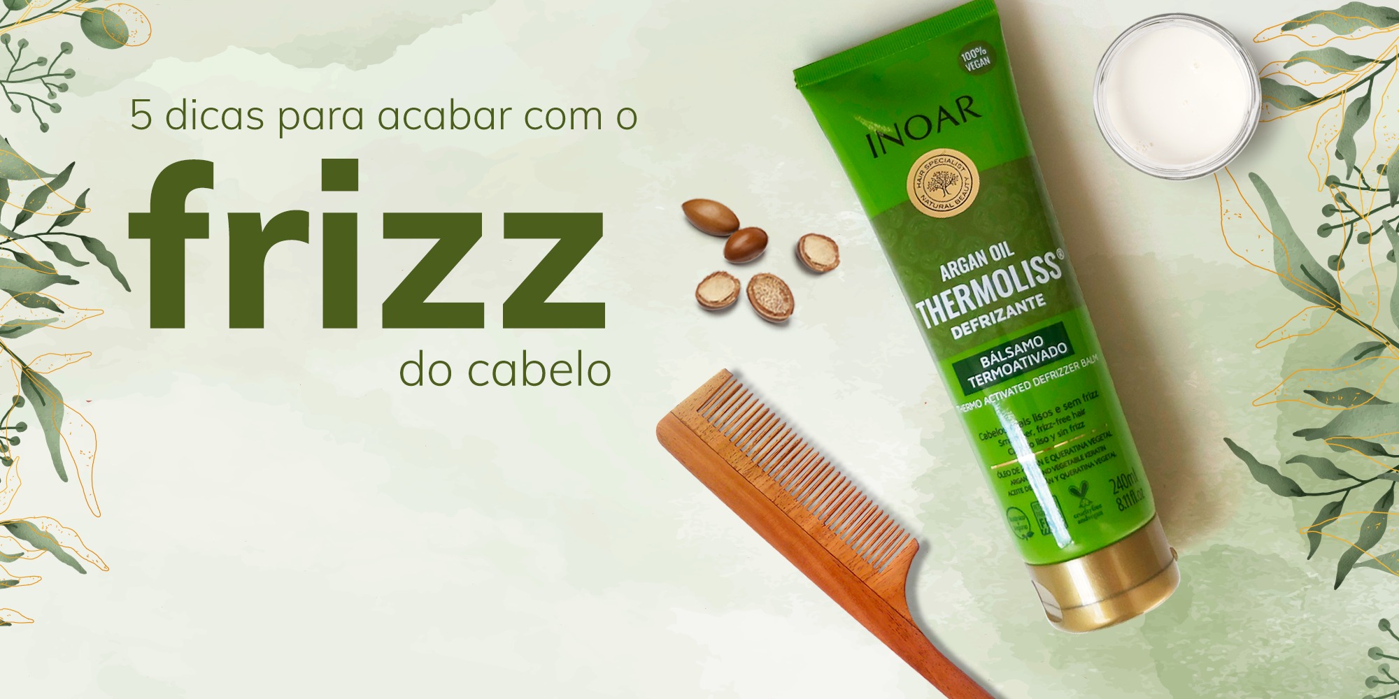 como tirar o frizz do cabelo